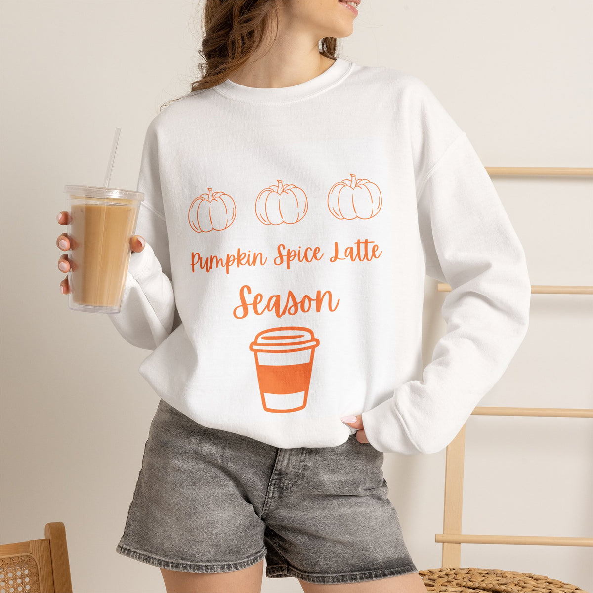 Pumpkin Spice Latte Season Sweatshirt