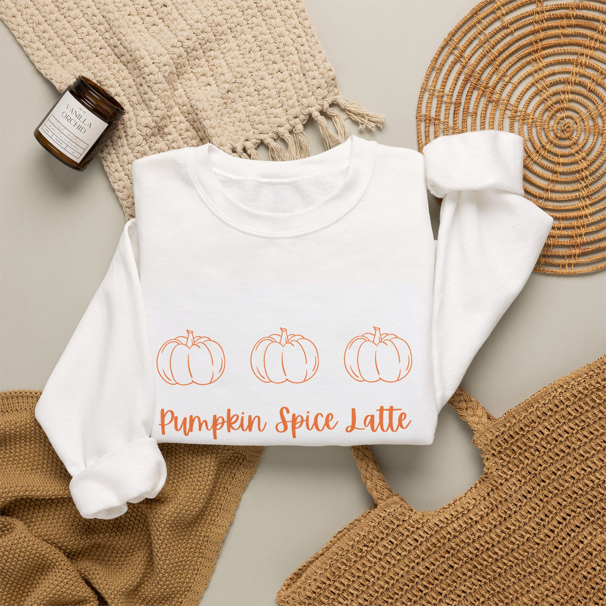 Pumpkin Spice Latte Season Sweatshirt